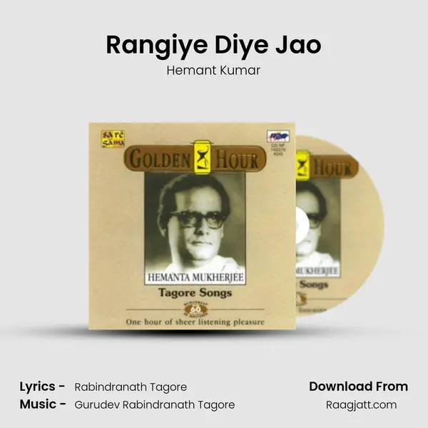 Rangiye Diye Jao - Hemant Kumar album cover 