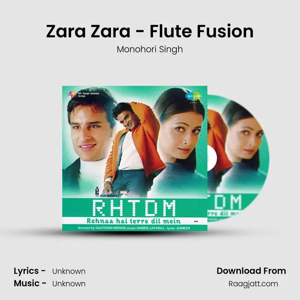 Zara Zara - Flute Fusion - Monohori Singh album cover 