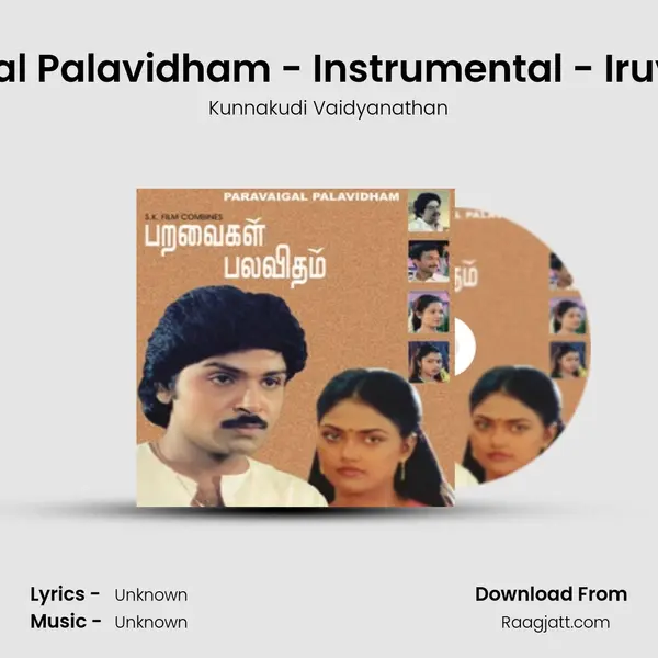 Paravaigal Palavidham - Instrumental - Iruvar Ullam - Kunnakudi Vaidyanathan album cover 