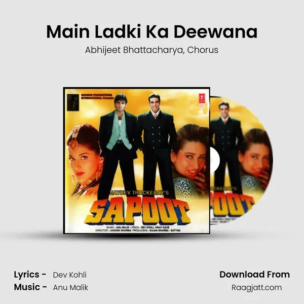 Main Ladki Ka Deewana - Abhijeet Bhattacharya album cover 