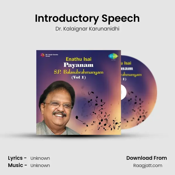 Introductory Speech - Dr. Kalaignar Karunanidhi album cover 