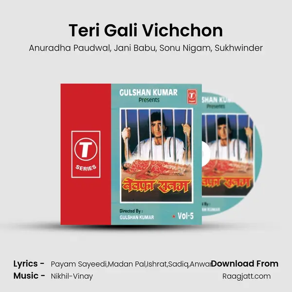 Teri Gali Vichchon - Anuradha Paudwal album cover 