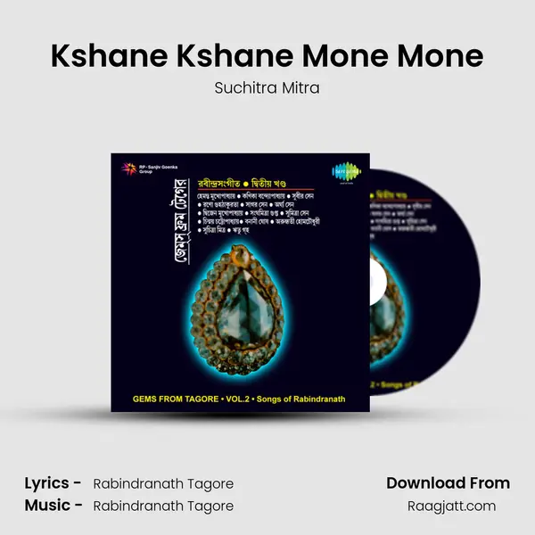 Kshane Kshane Mone Mone - Suchitra Mitra album cover 