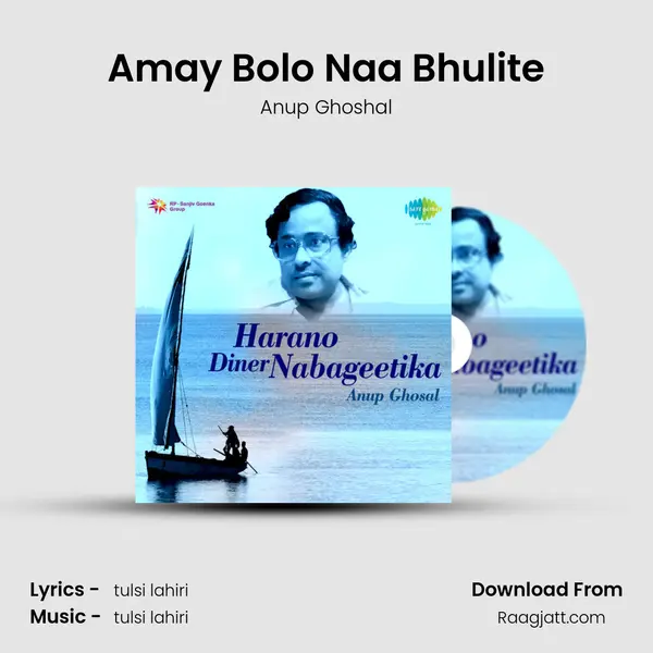 Amay Bolo Naa Bhulite - Anup Ghoshal album cover 