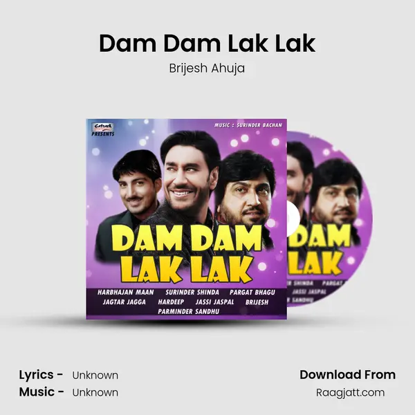 Dam Dam Lak Lak - Brijesh Ahuja album cover 