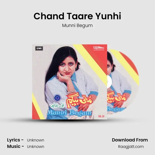 Chand Taare Yunhi - Munni Begum album cover 