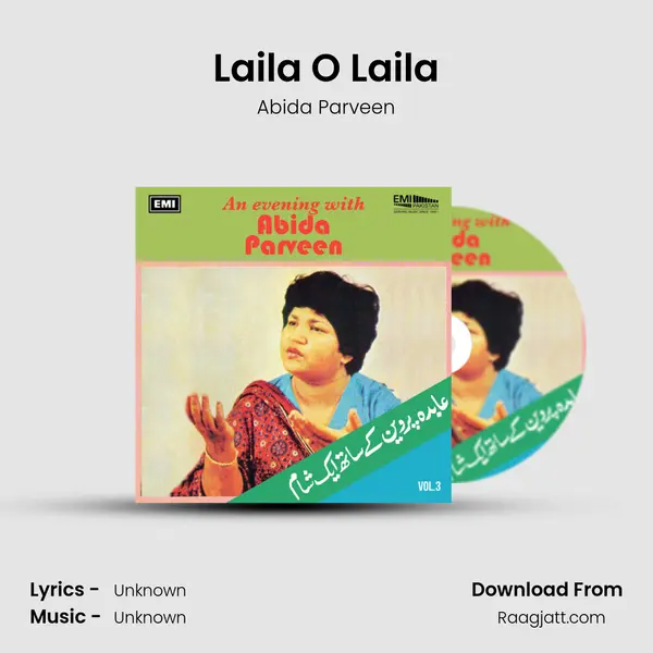 Laila O Laila - Abida Parveen album cover 