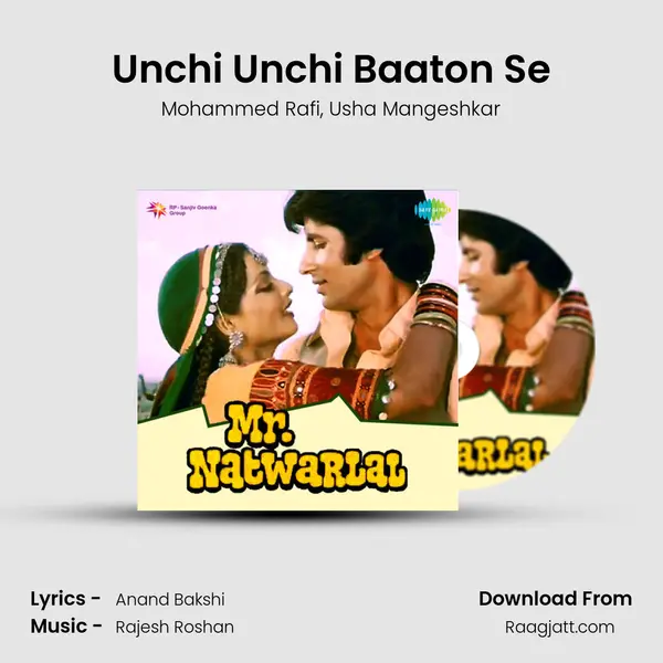 Unchi Unchi Baaton Se - Mohammed Rafi album cover 