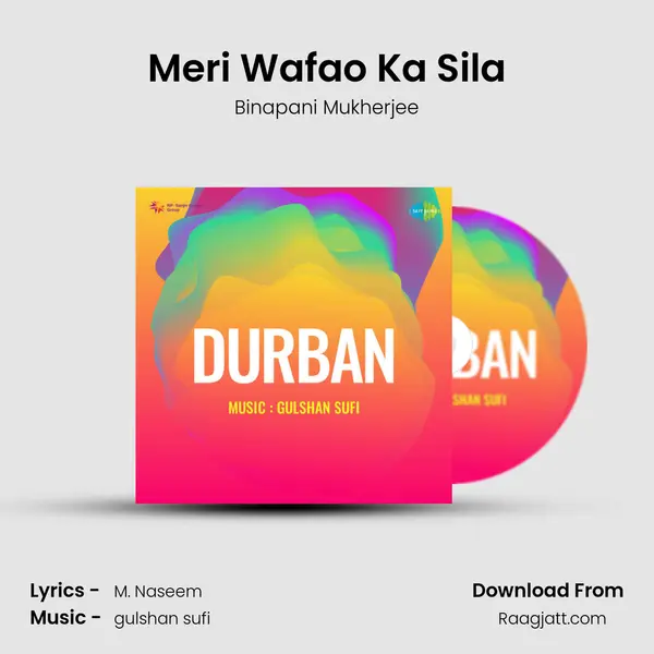 Meri Wafao Ka Sila - Binapani Mukherjee album cover 