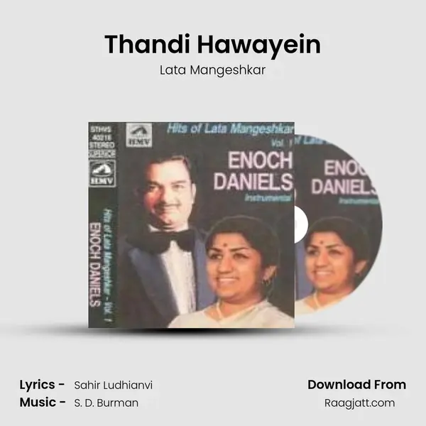 Thandi Hawayein - Lata Mangeshkar album cover 