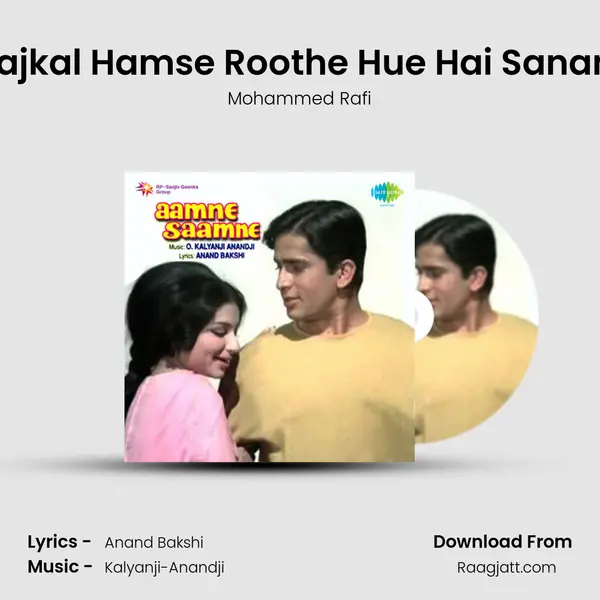 Aajkal Hamse Roothe Hue Hai Sanam - Mohammed Rafi album cover 