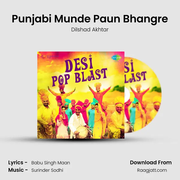 Punjabi Munde Paun Bhangre - Dilshad Akhtar album cover 