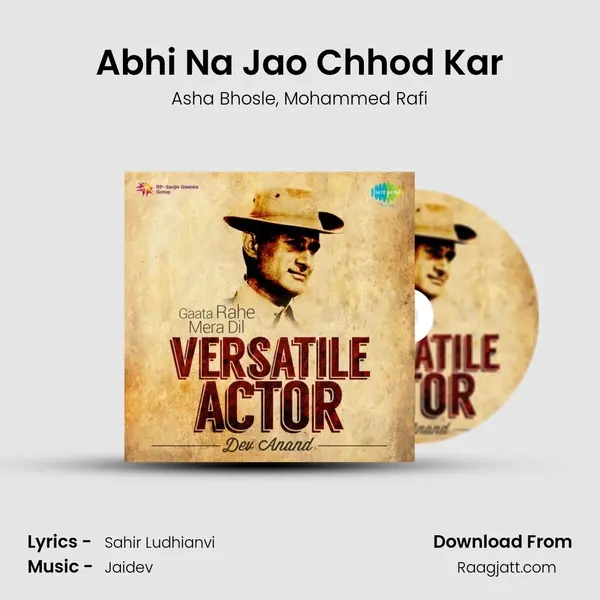 Abhi Na Jao Chhod Kar - Asha Bhosle album cover 