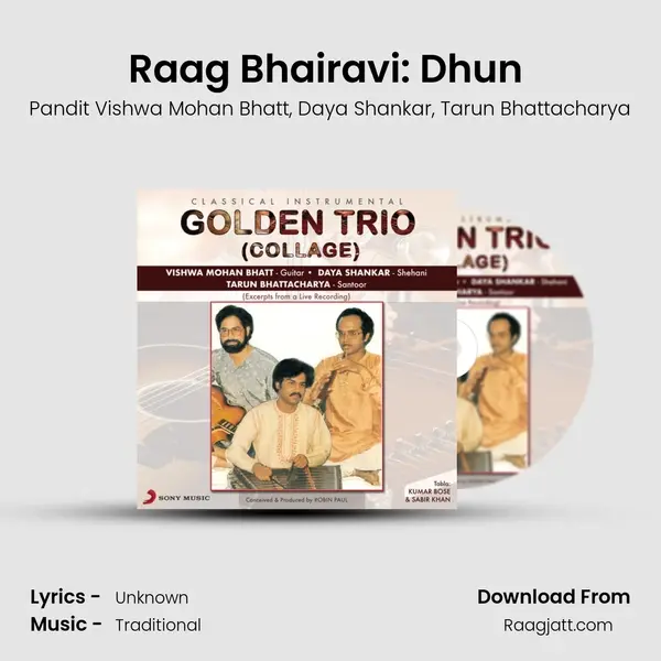 Raag Bhairavi: Dhun (Live) - Pandit Vishwa Mohan Bhatt album cover 