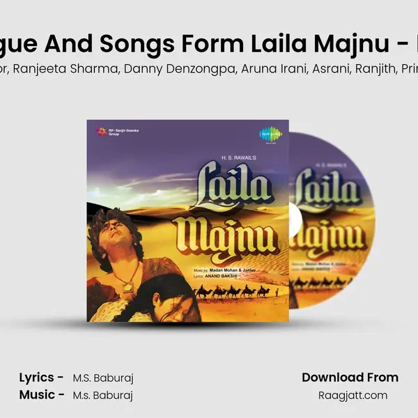 Dialogue And Songs Form Laila Majnu - Part-1 - Rishi Kapoor album cover 