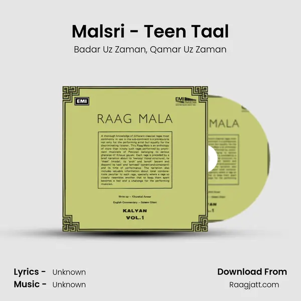 Malsri - Teen Taal mp3 song