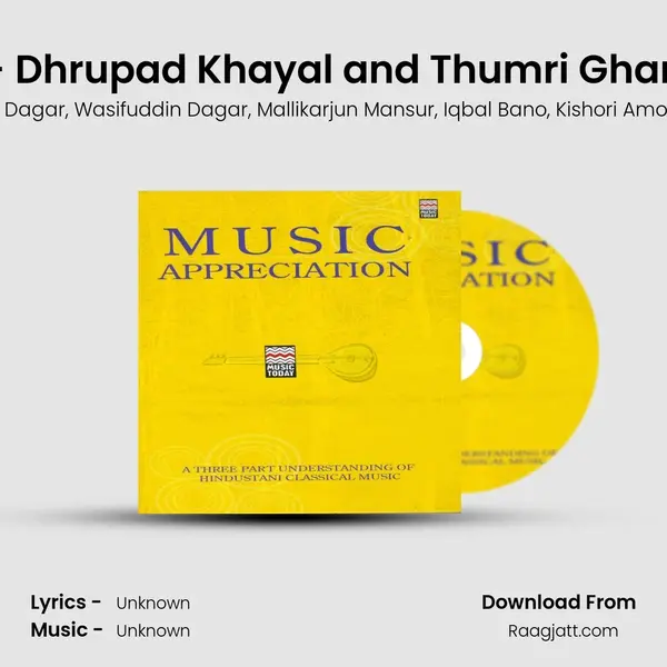 Forms of Music - Dhrupad Khayal and Thumri Gharanas and Styles - Vinay Bhide album cover 