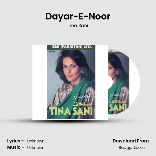 Dayar-E-Noor - Tina Sani album cover 