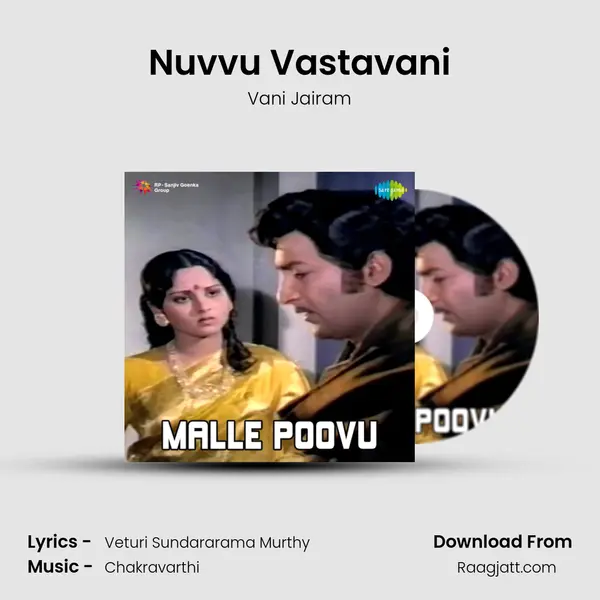 Nuvvu Vastavani - Vani Jairam album cover 