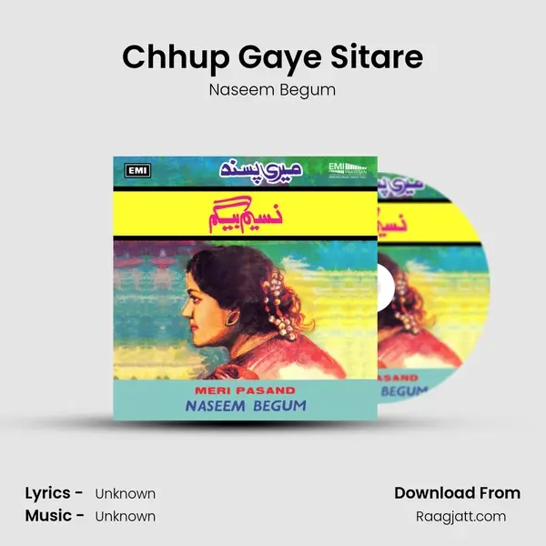 Chhup Gaye Sitare - Naseem Begum album cover 