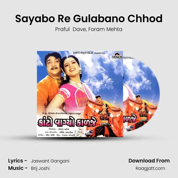 Sayabo Re Gulabano Chhod - Praful  Dave album cover 