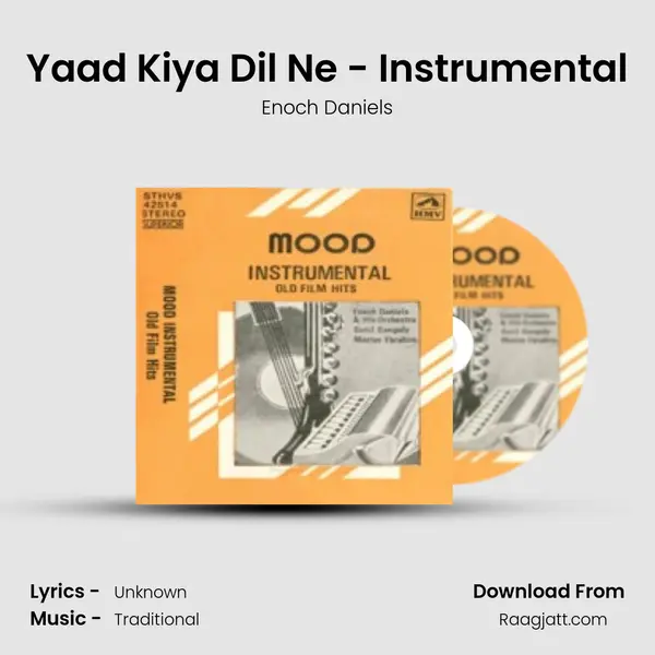 Yaad Kiya Dil Ne - Instrumental - Enoch Daniels album cover 