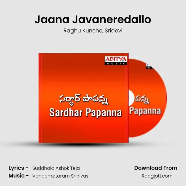 Jaana Javaneredallo - Raghu Kunche album cover 