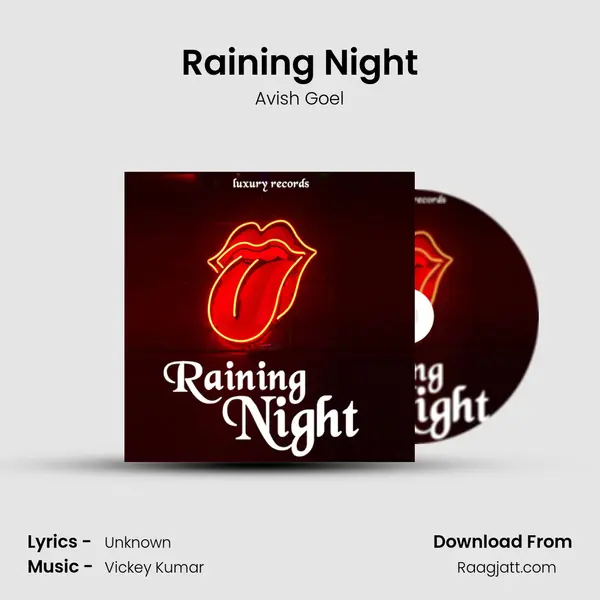 Raining Night - Avish Goel album cover 