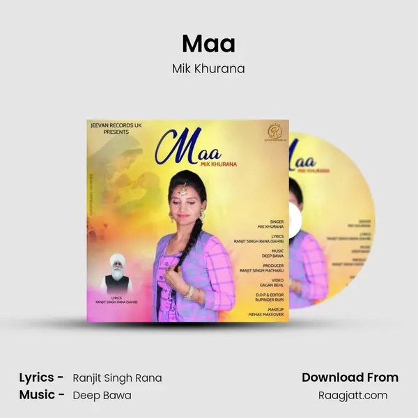 Maa - Mik Khurana album cover 