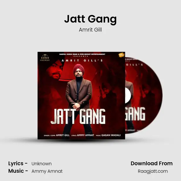 Jatt Gang - Amrit Gill album cover 