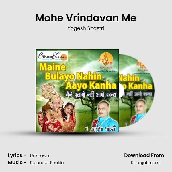 Mohe Vrindavan Me - Yogesh Shastri album cover 