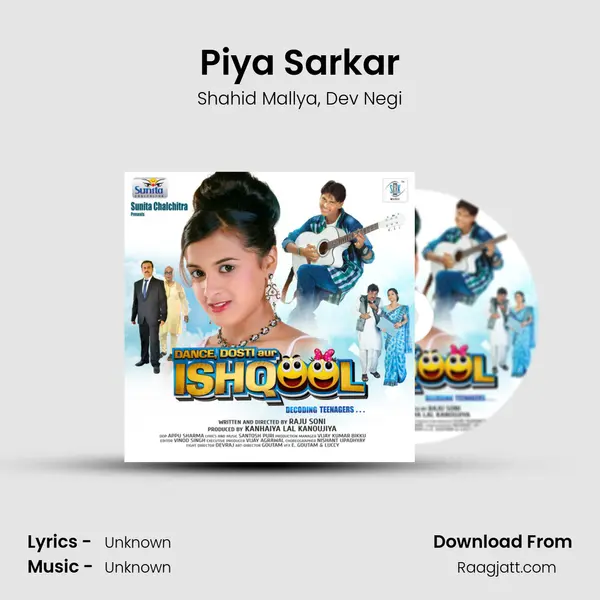 Piya Sarkar - Shahid Mallya album cover 