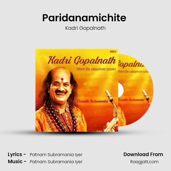 Paridanamichite (Saxophone) - Kadri Gopalnath album cover 