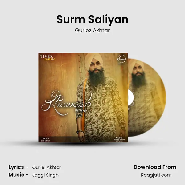 Surm Saliyan - Gurlez Akhtar album cover 