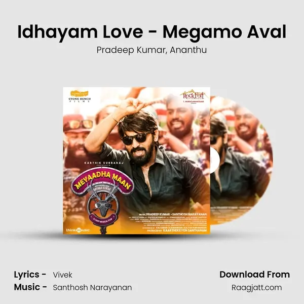 Idhayam Love - Megamo Aval - Pradeep Kumar album cover 