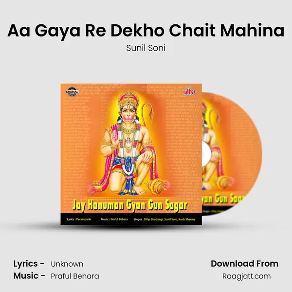 Aa Gaya Re Dekho Chait Mahina - Sunil Soni album cover 