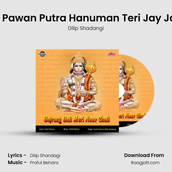 Baba Pawan Putra Hanuman Teri Jay Jaykar - Dilip Shadangi album cover 