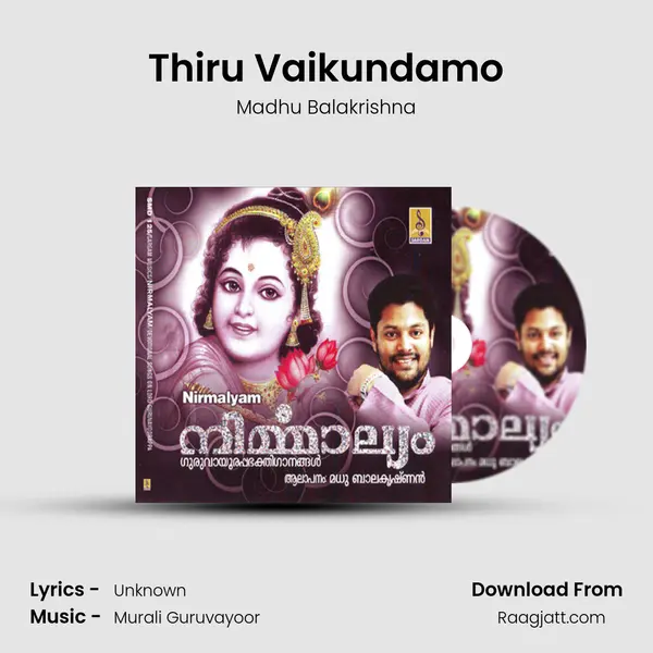 Thiru Vaikundamo - Madhu Balakrishna album cover 