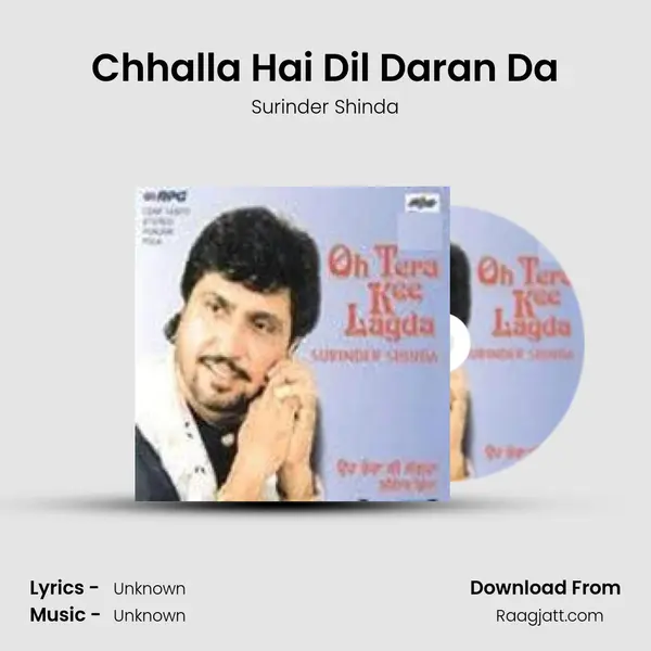 Chhalla Hai Dil Daran Da - Surinder Shinda album cover 