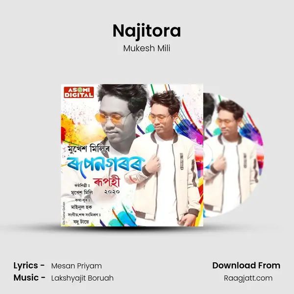 Najitora - Mukesh Mili album cover 