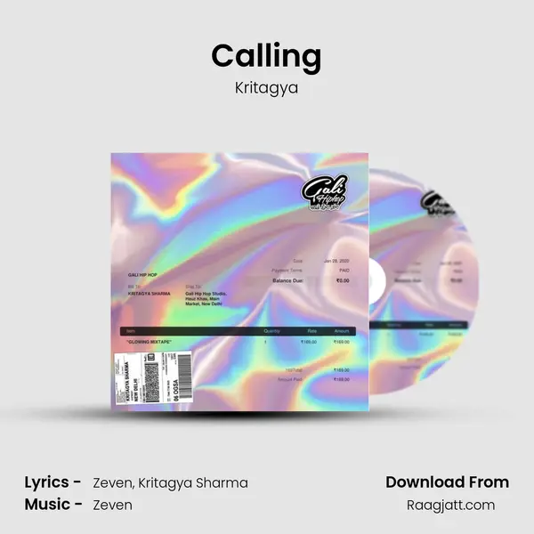 Calling - Kritagya album cover 