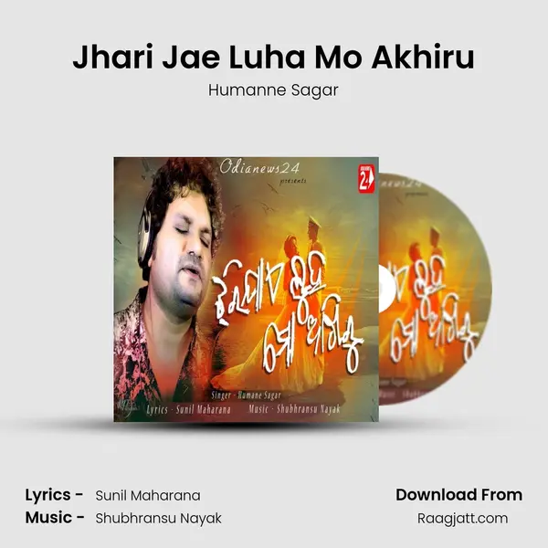 Jhari Jae Luha Mo Akhiru - Humanne Sagar album cover 