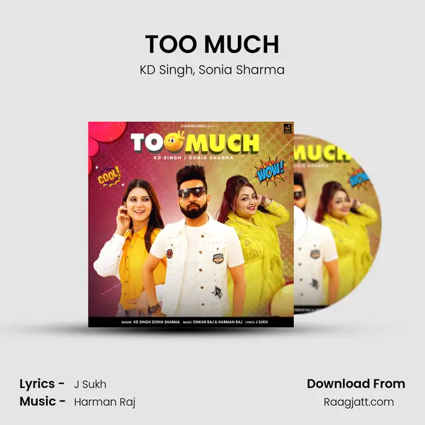 TOO MUCH - KD Singh album cover 