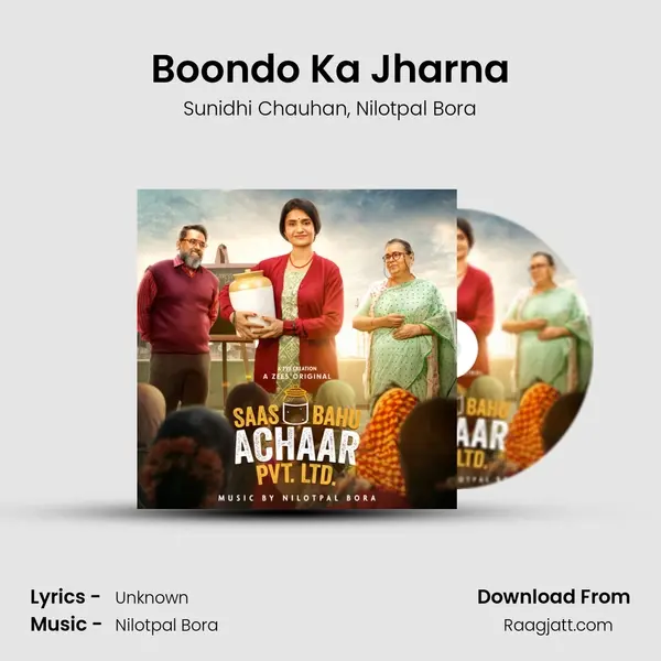 Boondo Ka Jharna - Sunidhi Chauhan album cover 