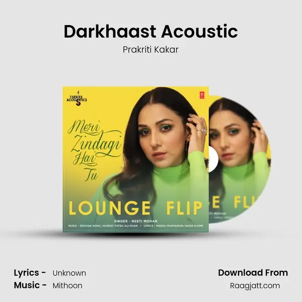 Darkhaast Acoustic - Prakriti Kakar album cover 