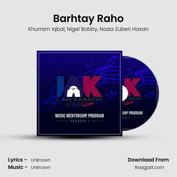 Barhtay Raho - Khurram Iqbal album cover 