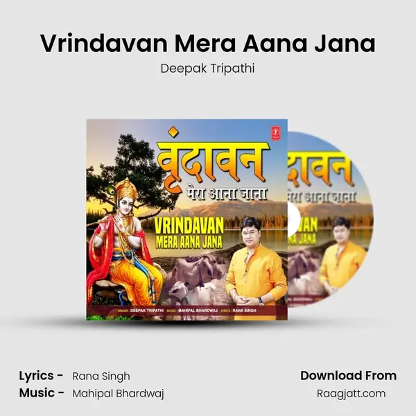 Vrindavan Mera Aana Jana - Deepak Tripathi album cover 