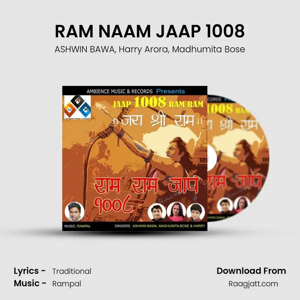 RAM NAAM JAAP 1008 - ASHWIN BAWA album cover 