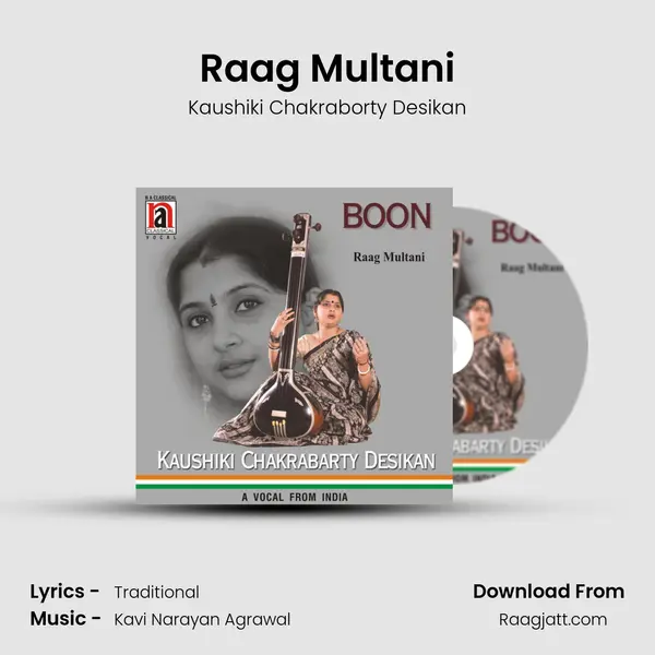 Raag Multani - Kaushiki Chakraborty Desikan album cover 