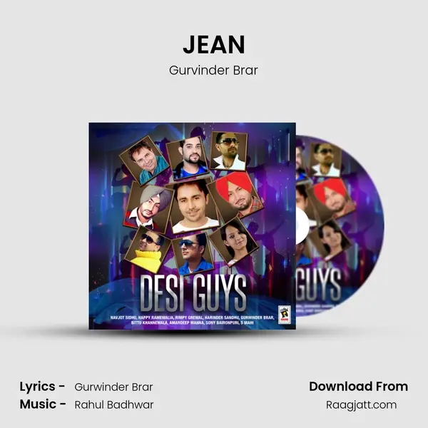 JEAN - Gurvinder Brar album cover 